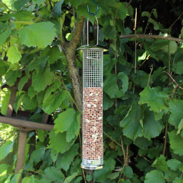 Stainless Steel Large Nut Feeder