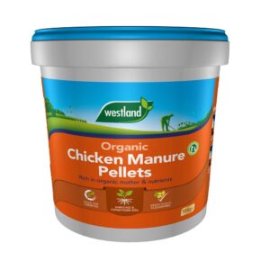 Organic Chicken Manure Pellets bucket