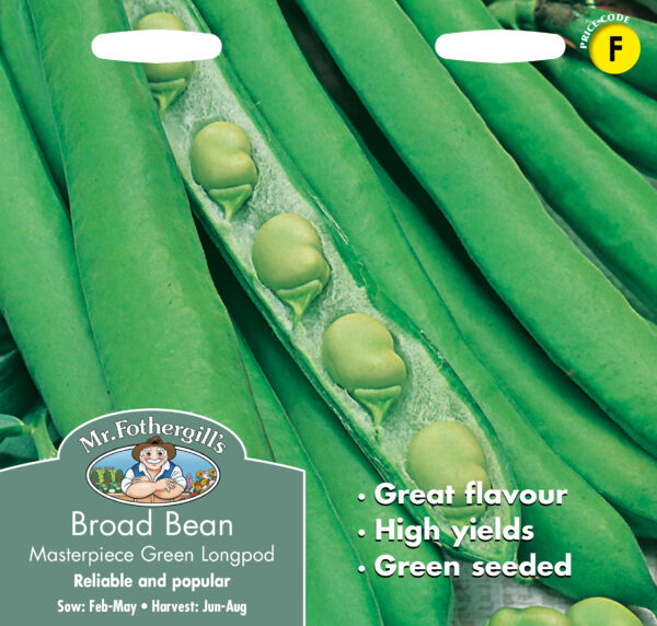 Broad Bean Masterpiece Green Longpod
