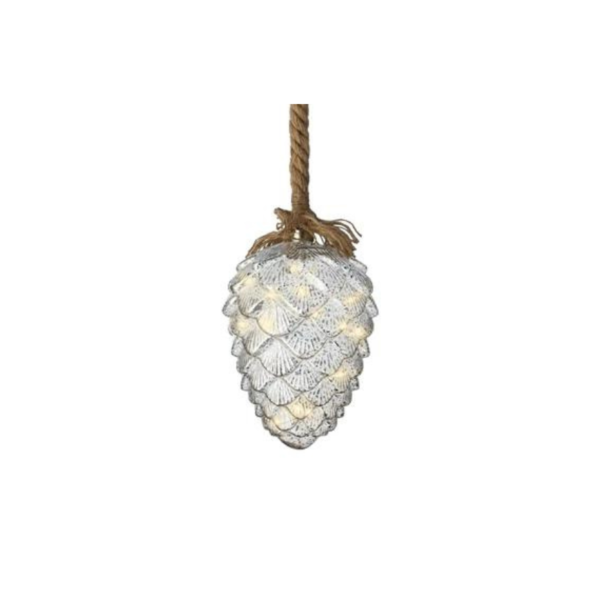 Micro LED Filled Pinecone