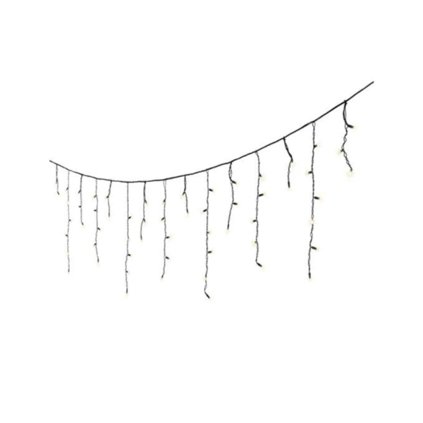 96 LED Icicle Lights - (Available in 3 Colours) - Image 2