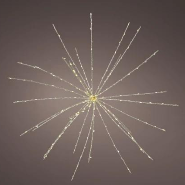 Gold Micro LED Flashing Star