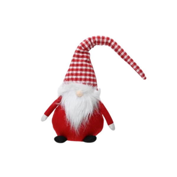 Sitting Gnome in Red