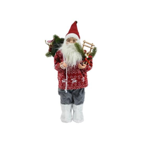 Santa with Red Jumper