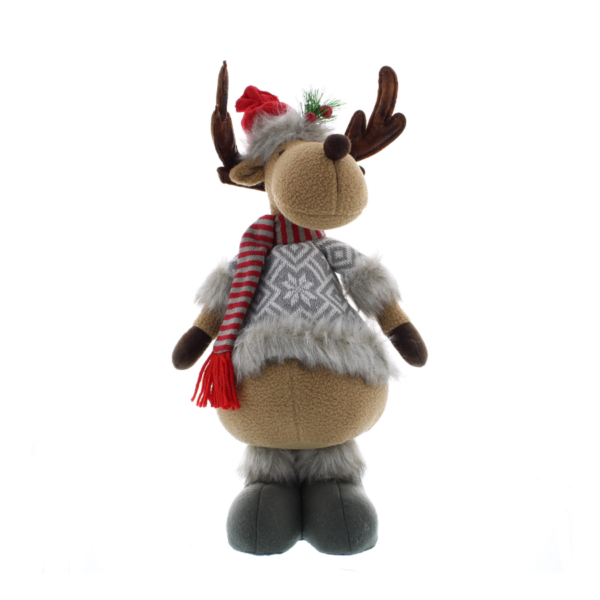 Plush Standing Reindeer