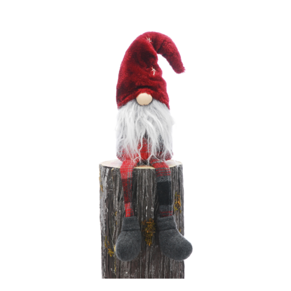 Red Tartan Dangly Legs Gonk