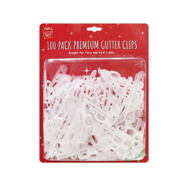 100 Pack Premium Gutter Clips