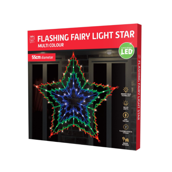 LED Star Silhouette - (Available in 3 Colours) - Image 3