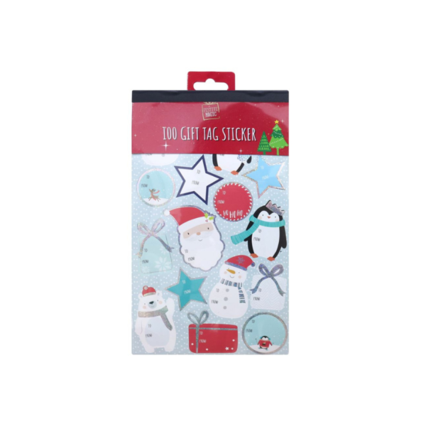 100 Piece Gift Tag Sticker Book - (Available in 2 Colours)