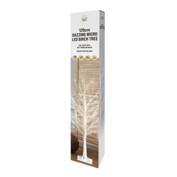 Micro LED Birch Tree - (Available in 3 Colours)