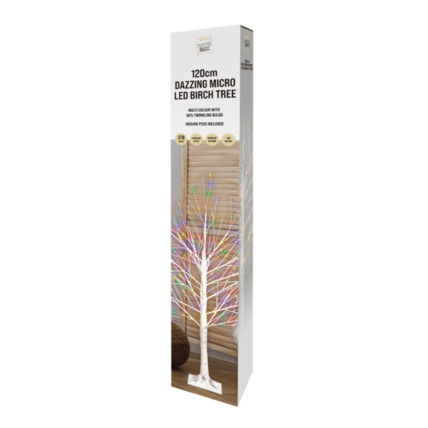 Micro LED Birch Tree - (Available in 3 Colours) - Image 3