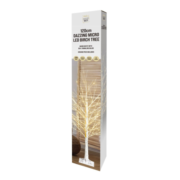 Micro LED Birch Tree - (Available in 3 Colours) - Image 2