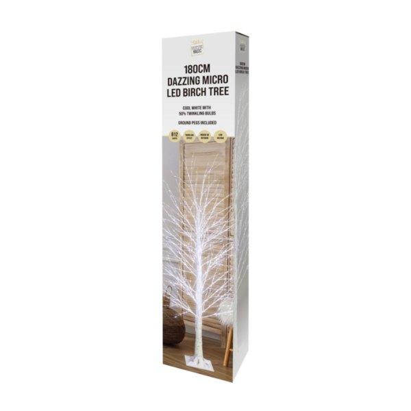 Micro LED Birch Tree - (Available in 2 Colours)