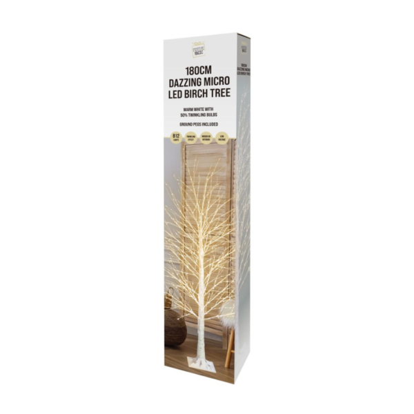 Micro LED Birch Tree - (Available in 2 Colours) - Image 2
