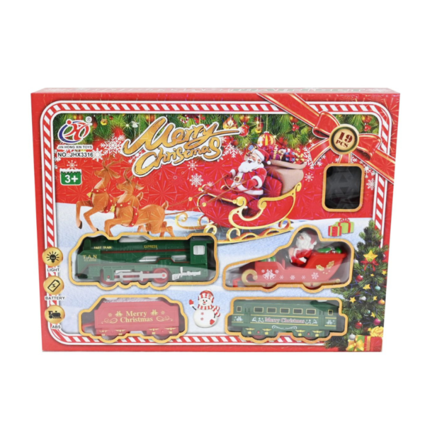 19 Piece Christmas Train Set