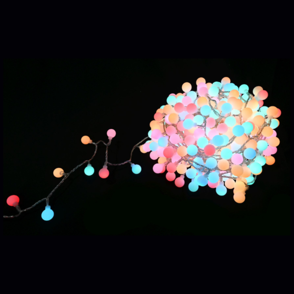400 Frosted LED Ball Lights - (Available in 4 Colours) - Image 3