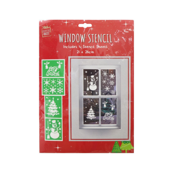 Assorted Window Stencils